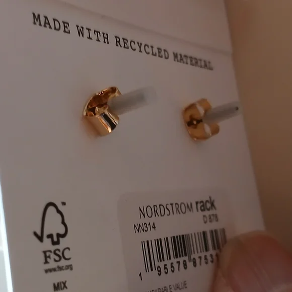 AMAZING💥❤️Madewell ❤️ Puffy Heart Statement Earrings - Picture 7 of 13